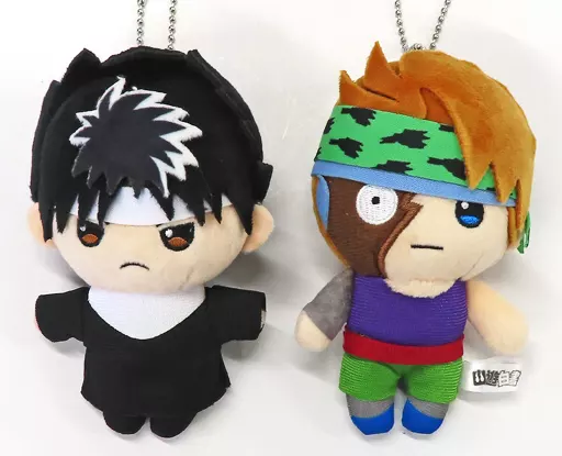 飛影＆躯 三竦みマスコット(2個セット) 「幽☆遊☆白書」 冨樫義博展 -PUZZLE-グッズ