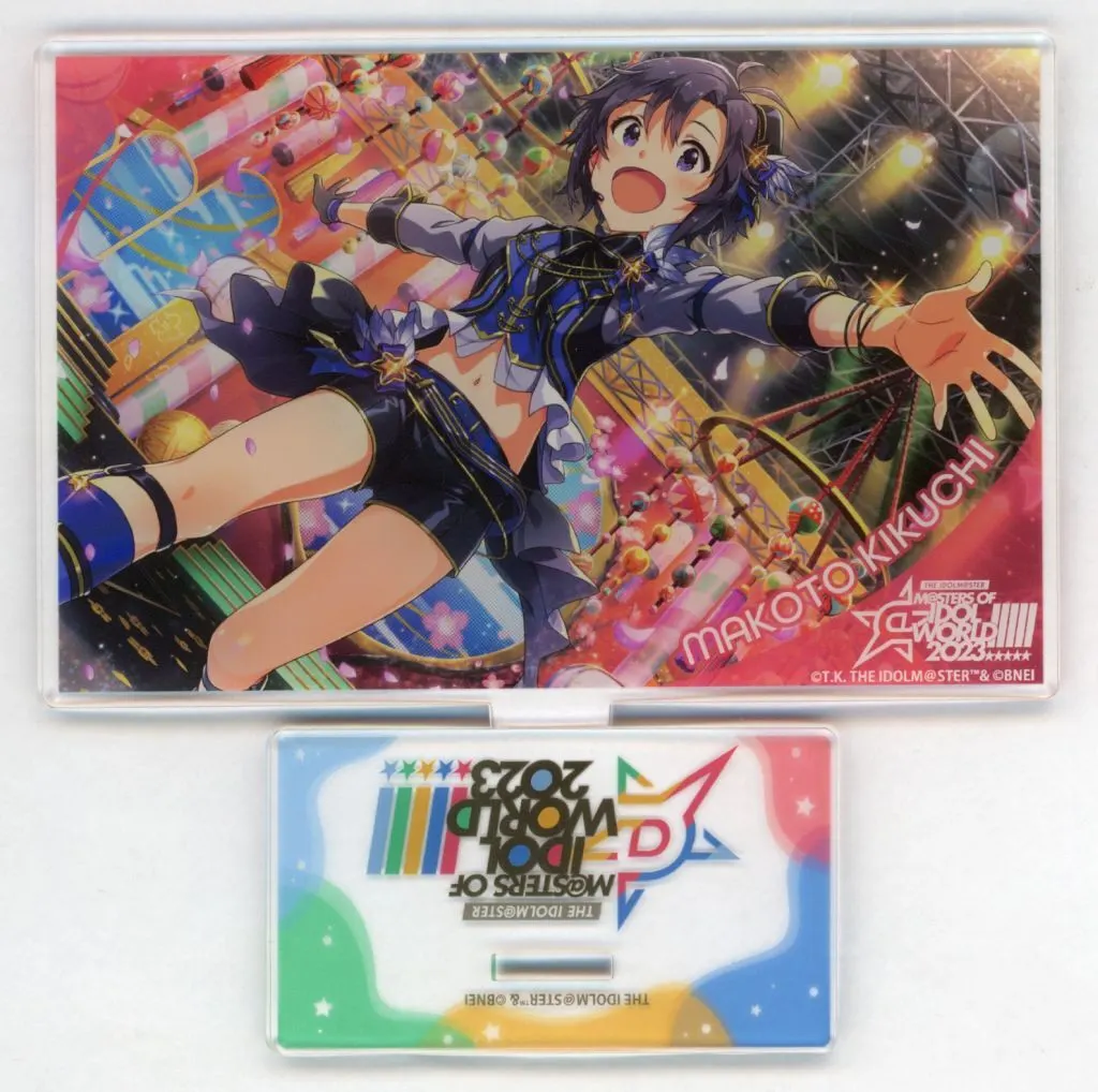 菊地真(アイドルマスター/MOIW!!!!! 2023) 公式アクリルスタンド 「THE IDOLM＠STER M＠STERS OF IDOL WORLD!!!!! 2023」