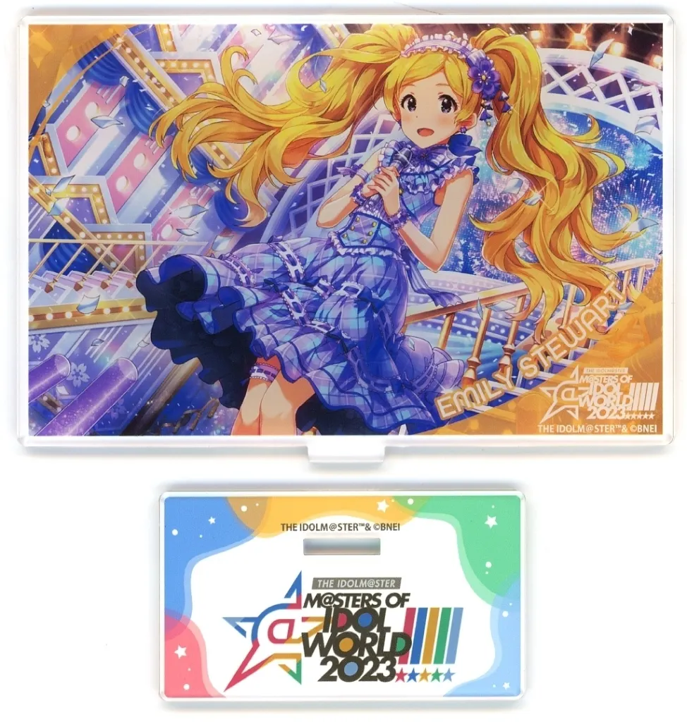 エミリースチュアート(ミリオンライブ!/MOIW!!!!! 2023) 公式アクリルスタンド 「THE IDOLM＠STER M＠STERS OF IDOL WORLD!!!!! 2023」