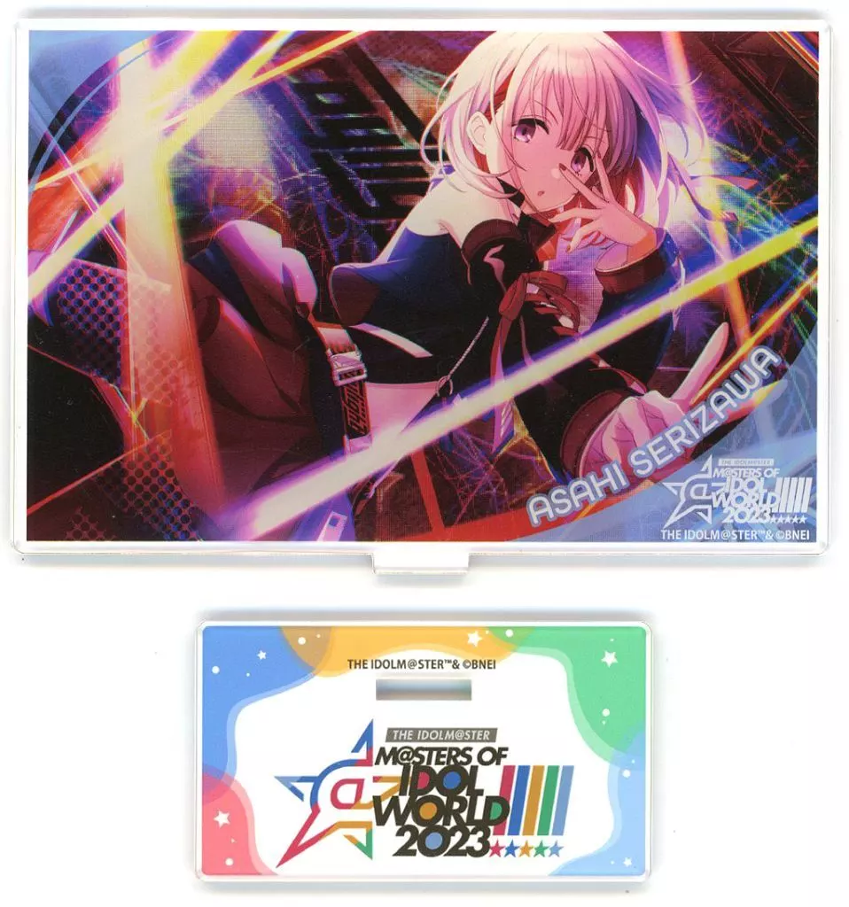 芹沢あさひ(シャイニーカラーズ/MOIW!!!!! 2023) 公式アクリルスタンド 「THE IDOLM＠STER M＠STERS OF IDOL WORLD!!!!! 2023」