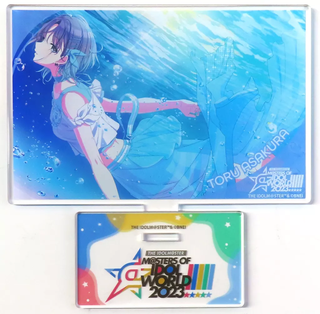 浅倉透(シャイニーカラーズ/MOIW!!!!! 2023) 公式アクリルスタンド 「THE IDOLM＠STER M＠STERS OF IDOL WORLD!!!!! 2023」