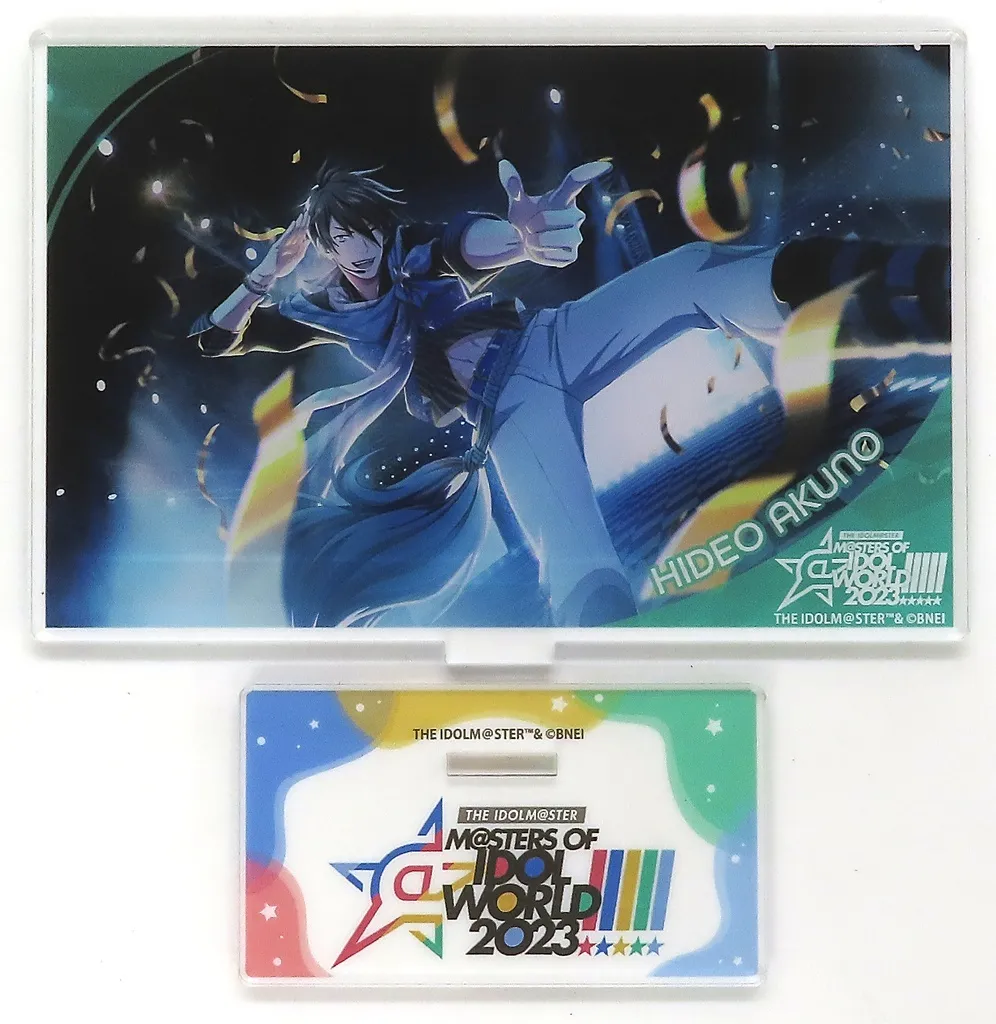 握野英雄(SideM/MOIW!!!!! 2023) 公式アクリルスタンド 「THE IDOLM＠STER M＠STERS OF IDOL WORLD!!!!! 2023」