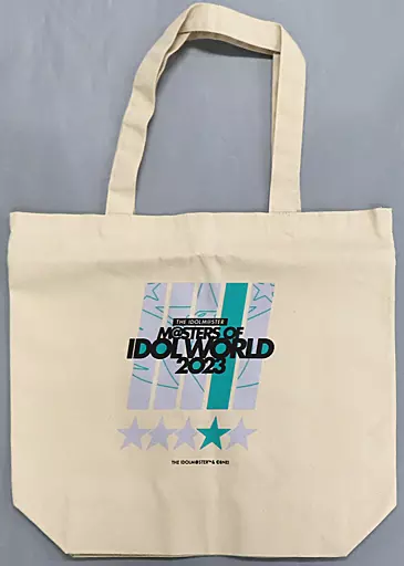 アイドルマスター SideMver.(MOIW!!!!! 2023)公式トートバッグ 「THE IDOLM＠STER M＠STERS OF IDOL WORLD!!!!! 2023」