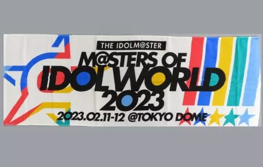 ロゴ(MOIW!!!!! 2023)公式タオル 「THE IDOLM＠STER M＠STERS OF IDOL WORLD!!!!! 2023」