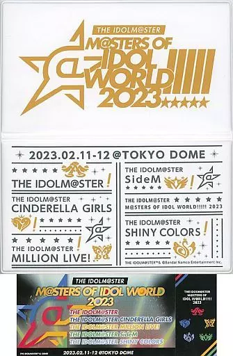 ロゴ(MOIW!!!!! 2023)公式チケットケース 「THE IDOLM＠STER M＠STERS OF IDOL WORLD!!!!! 2023」