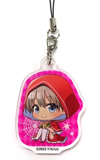 宇崎花(ミニキャライラスト/赤ずきん) アクリルストラップ 「くじ引き堂 宇崎ちゃんは遊びたい!ω ハロウィンくじ～ お菓子をくれなきゃいたずらするッス!!～」 C-3賞
