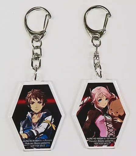 スウィン・アーベル＆ナーディア・レイン アクリルキーホルダー2種セット 「PS4/PS5 英雄伝説 黎の軌跡II -CRIMSON SiN- Limited Edition」 楽天ブックス購入特典