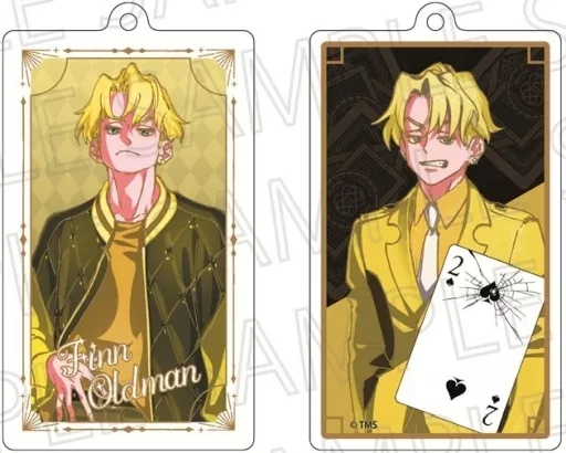 フィン・オールドマン チェンジングキーホルダー 「HIGH CARD」