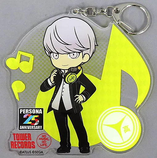 主人公(ペルソナ4) アクリルキーホルダー 「ペルソナ25周年×TOWER RECORD」