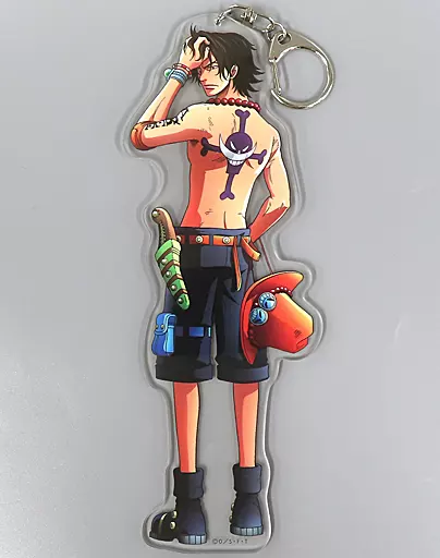 貴重　ONE PIECE　ビッグアクリルキーホルダー　ポートガス・D・エース 駿河屋 -<中古>D.ポートガス・D・エース ビッグアクリルキーホルダー