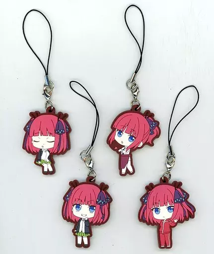 全4種セット 「五等分の花嫁∬ たまみくじ 二乃がいっぱい ラバーストラップ」
