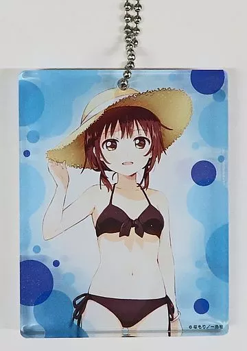 ゆるゆり　夏の大収穫祭　アクリルドミノキーホルダー9個セット 駿河屋 -<中古>船見結衣(水着) アクリルドミノ 「ゆるゆり 夏の大収穫