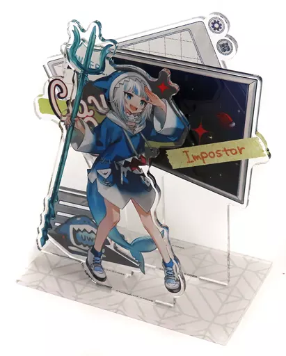 アクリルスタンド・アクリルパネル　がうる・ぐら アクリルジオラマスタンド 「Among Us×バーチャルYouTuber ホロライブ」