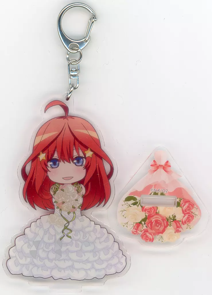 中野五月 デフォルメアクリルキーホルダー ドレス 「五等分の花嫁∬」