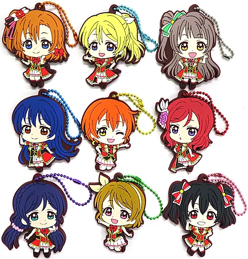 全9種セット 「ラブライブ! カプセルラバーマスコット06(僕らのLIVE 君とのLIFE)」
