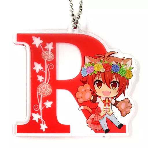 七瀬陸 アクリルキーチェーン 「アイドリッシュセブン in ナンジャタウン ～7th Anniversary Festival～」 ラリーゲーム フラワークラウンラリー 参加賞