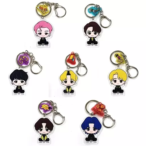全7種セット BTS/防弾少年団 アクリルチャーム 「一番くじ TinyTAN Butter」 アクリルチャーム賞