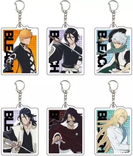 全6種セット 「BLEACH-ブリーチ- 千年血戦篇 POP UP SHOP in 池袋スキマストア アクリルキーホルダー」