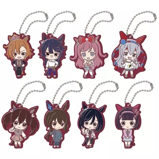 全8種セット 「ウマ娘 プリティーダービー カプセルラバーマスコット5」