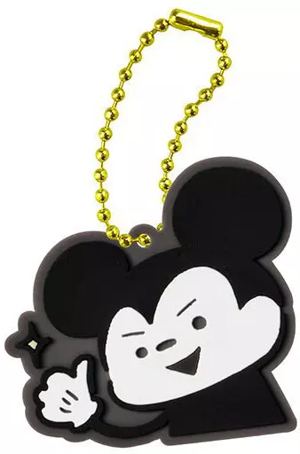 雑貨　ミッキー(キラリ) 「カナヘイ画♪ミッキー＆フレンズ ラバーマスコット」