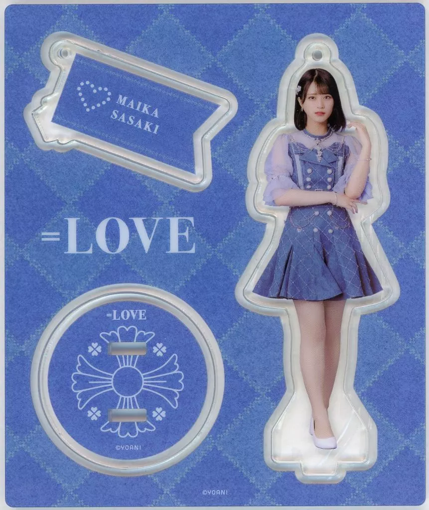 佐々木舞香(イコールラブ(=LOVE)) アクリルスタンドキーホルダー(Be Selfish衣装)