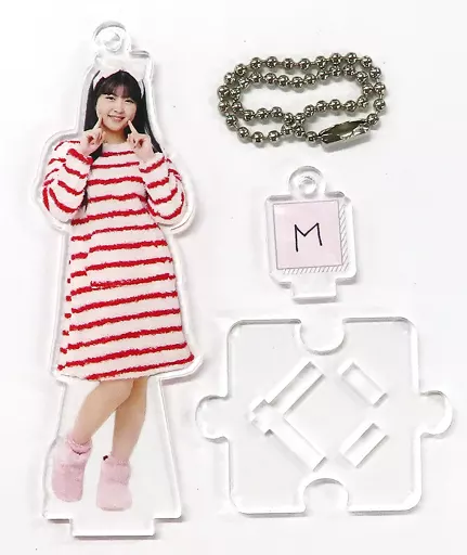 岡村美波(BEYOOOOONDS) フィギュアスタンドキーホルダー(ショップオリジナル衣装 2021 Spring) Hello! Projectオフィシャルショップ限定