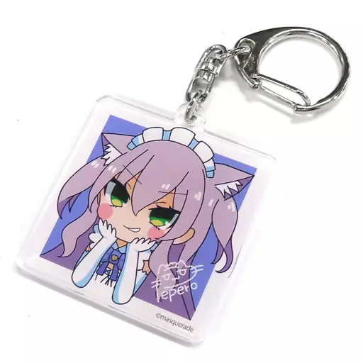 猫田ぺぺろ アクリルキーホルダー 「バーチャルYouTuber ますかれーど 猫田ぺぺろ1周年記念グッズ グッズセット」