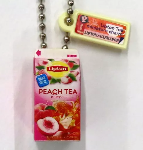 500ml PEACH TEA 「Lipton Tea miniature charm -リプトンティー ミニチュアチャーム-」