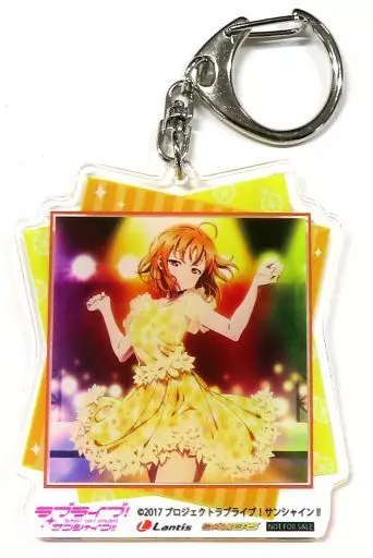高海千歌 アクリルキーホルダー 「CD ラブライブ!サンシャイン!! Third Solo Concert Album ～THE STORY OF “OVER THE RAINBOW”～ starring Takami Chika」 ゲーマーズ購入特典