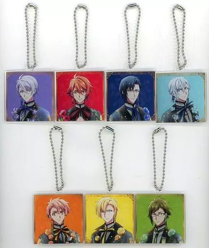 IDOLiSH7 アクリルキーホルダー7個セット 「アイドリッシュセブン IDOLiSH7 LIVE BEYOND “Op.7” Blu-ray BOX -Limited Edition- 完全生産限定」 ナナイロストア購入特典