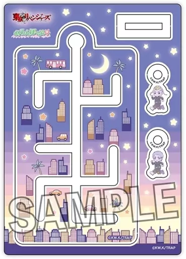 龍宮寺堅(ドラケン)＆三ツ谷隆 めろんぽっぷ☆ 迷路アクリルキーホルダー 「東京リベンジャーズ」