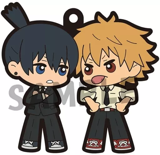 デンジ＆早川アキ 「チェンソーマン ラバーマスコット バディコレ」