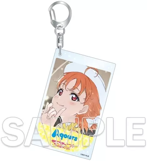 高海千歌(Ver.なんどだって約束!) ブロマイド風アクリルキーホルダー 「ラブライブ!サンシャイン!!」