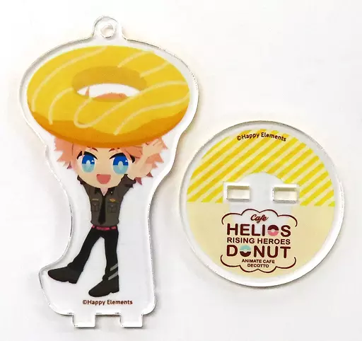 ディノ・アルバーニ 「エリオスライジングヒーローズ×DECOTTO by animatecafe トレーディングアクリルスタンドキーホルダードーナツver.」