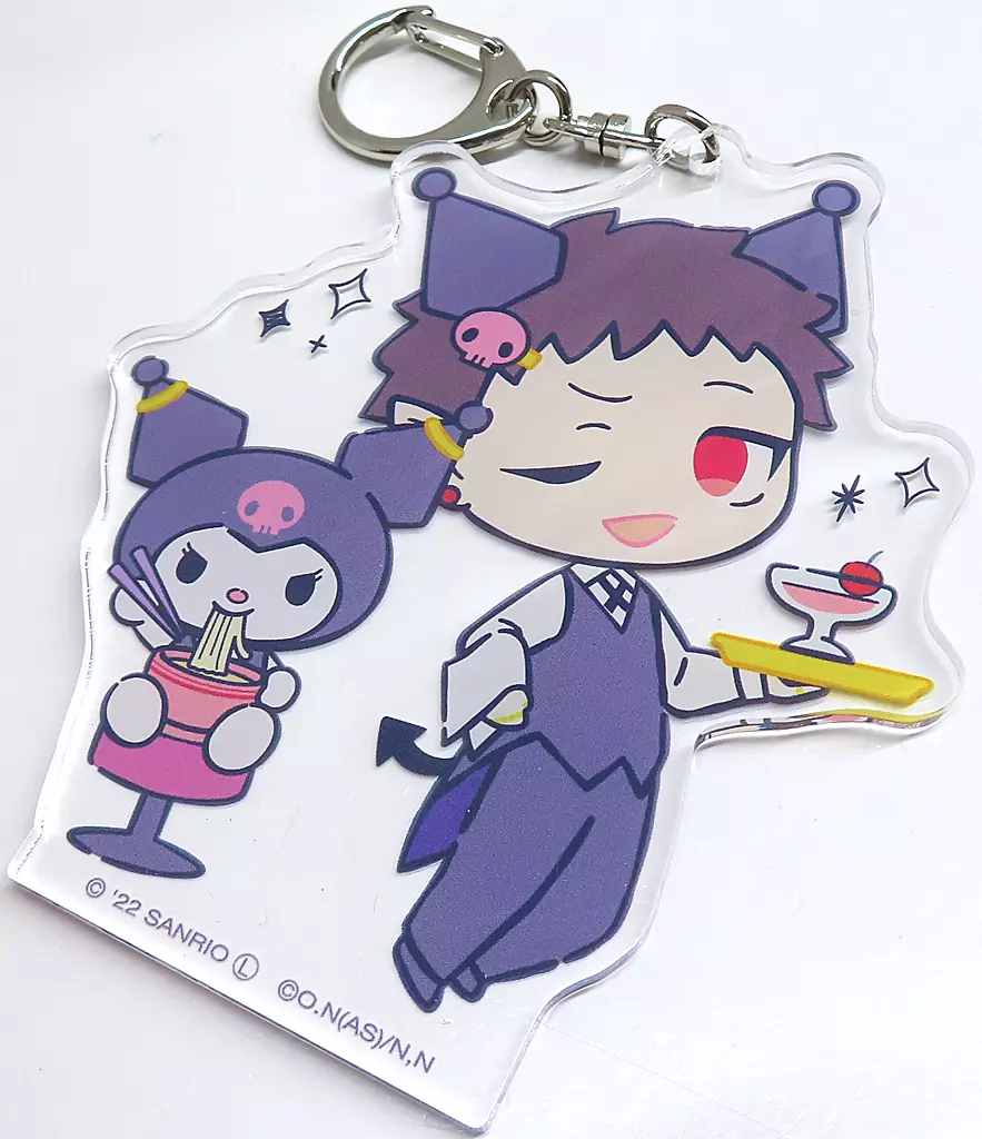 アンドロ・M・ジャズ＆クロミ デカキーホルダー 「魔入りました!入間くん×サンリオキャラクターズ POP UP STORE in ロフト」