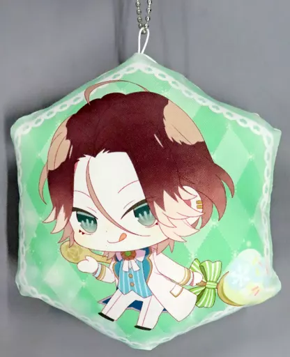 逆巻ライト クッションチャーム 「DIABOLIK LOVERS ちびっこヴァンパイア うぃんたーぱてぃすりー くじ Type A」 A3賞