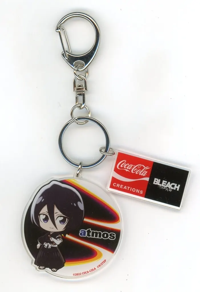 朽木ルキア 「コカ・コーラ×BLEACH-ブリーチ- 千年血戦篇 ポップアップストア in atmos新宿店 アクリルキーホルダー」
