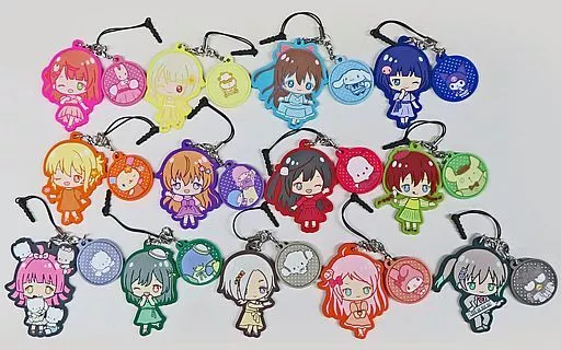 雑貨　全13種セット 「ラブライブ!虹ヶ咲学園スクールアイドル同好会×サンリオキャラクターズ ラバーストラップ」