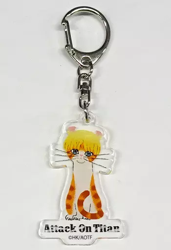 アルミン猫 「進撃の巨人×RE：SHAZAMA アクリルチャームコレクション(Illustrations by 黒ねこ意匠)」