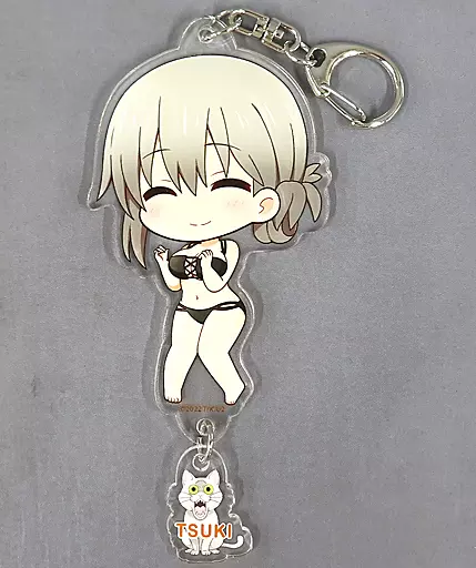 宇崎月(ぷちちょこ/水着) アクリルキーホルダー 「DMMスクラッチ! 宇崎ちゃんは遊びたい!ω」 C-8賞