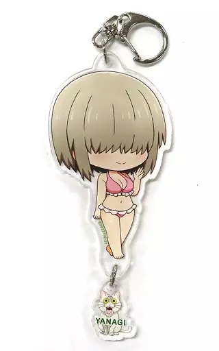 宇崎柳(ぷちちょこ/水着) アクリルキーホルダー 「DMMスクラッチ! 宇崎ちゃんは遊びたい!ω」 C-9賞
