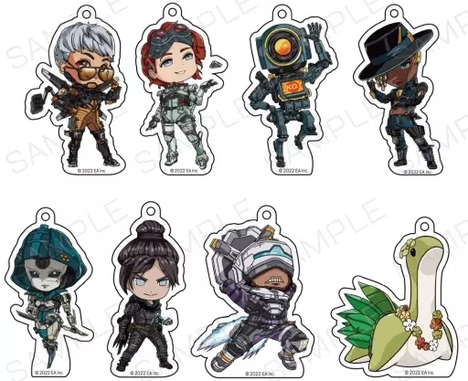 全8種セット 「Apex Legends トレーディングアクリルキーホルダー Vol.2」
