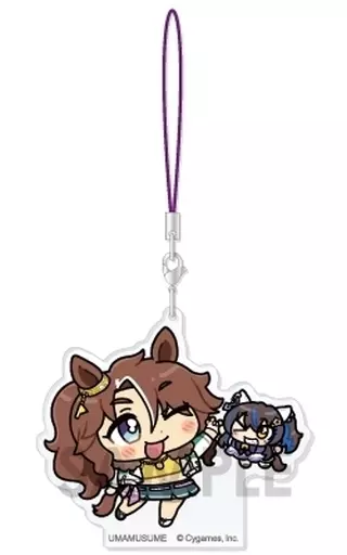 8.メジロパーマー＆ダイタクヘリオス 「ウマ娘 プリティーダービー アクリルストラップ ～ぬいぐるみといっしょ～ Vol.3」