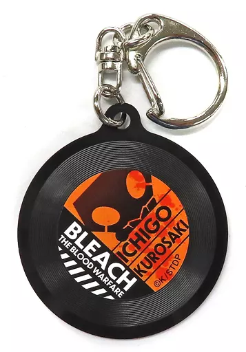黒崎一護 「BLEACH -ブリーチ- 千年血戦篇 ランダムレコードキーホルダーA」 ジャンプフェスタ2023グッズ