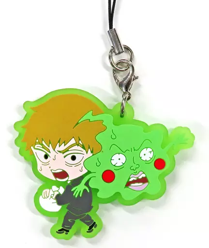 霊幻新隆＆エクボ 「モブサイコ100 III エクボがいっぱいカプセルラバーストラップ」