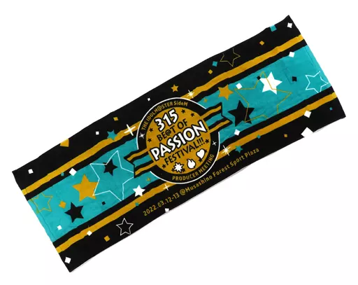 ロゴ 公式タオル 「THE IDOLM＠STER SideM PM 315 BE＠T OF PASSION FESTIVAL!!!」
