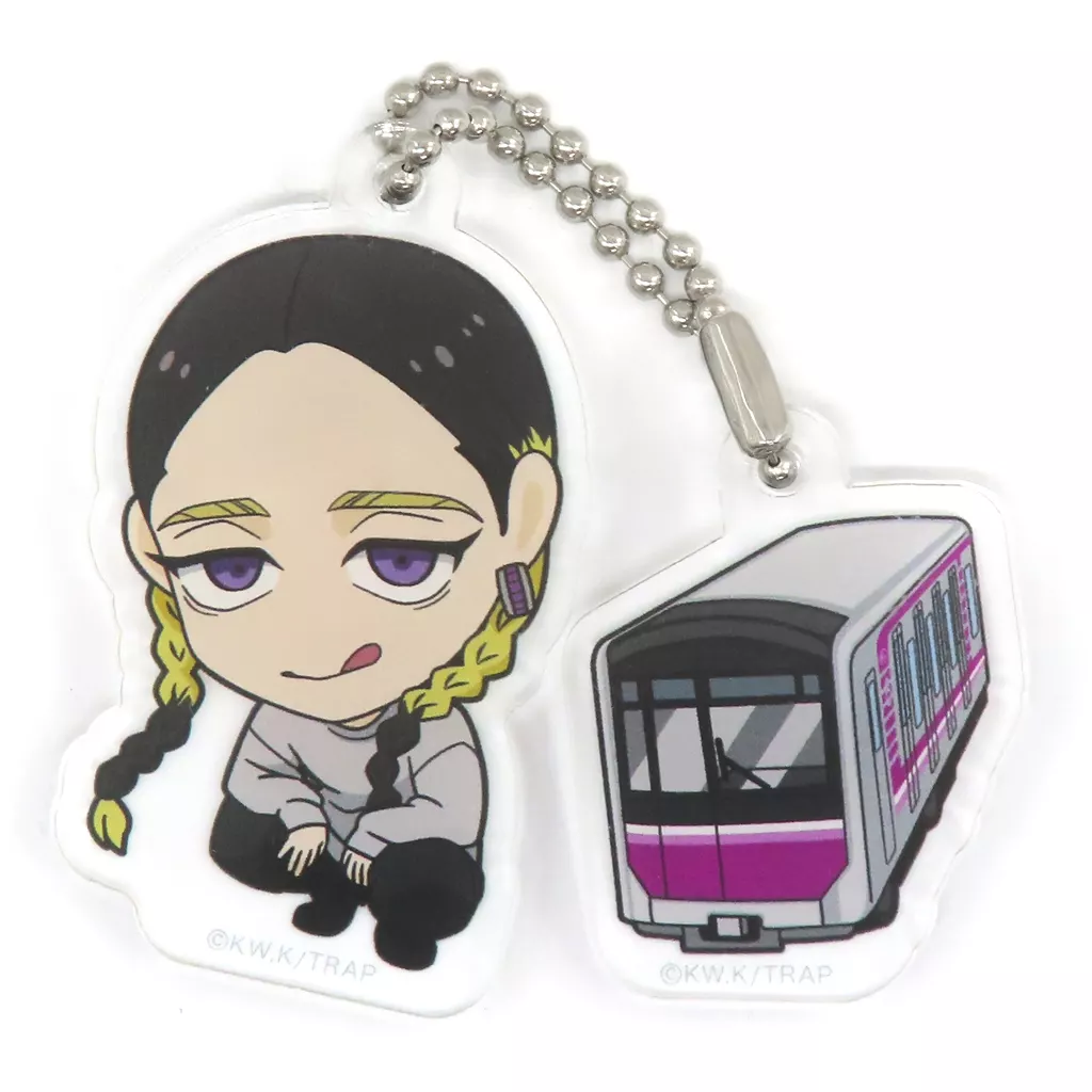 灰谷蘭(谷町線) 「東京リベンジャーズ × 東京メトロ・Osaka Metro 東阪リベンジャーズ POP UP SHOP トレーディング アクリルキーホルダー Osaka Metro ver.」