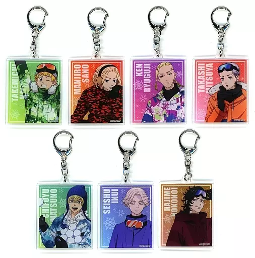 全7種セット 「東京リベンジャーズ POP UP STORE in 池袋スキマストア アクリルキーホルダー」