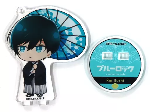 糸師凛 「ブルーロック×animatecafe トレーディングアクリルスタンドキーホルダー」
