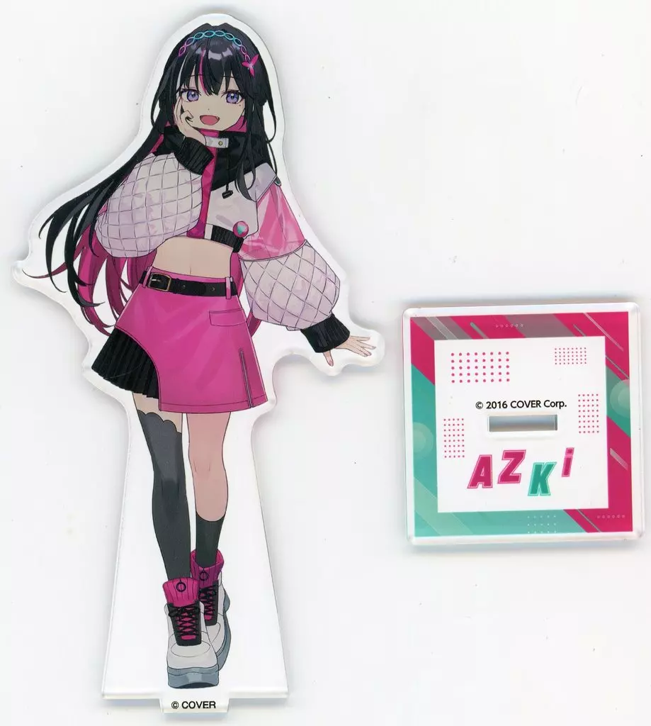 AZKi(illustration by しゅがお) オリジナルアクリルスタンド 「バーチャルYoutuber ホロライブ×ファミリーマート 冬のホロマートキャンペーン」 ファミペイWEB限定